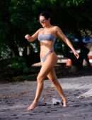 Kourtney Kardashian in Bikini at Beach in Costa Rica