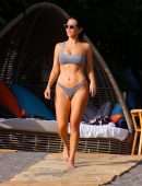 Kourtney Kardashian in Bikini at Beach in Costa Rica
