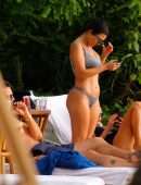 Kourtney Kardashian in Bikini at Beach in Costa Rica