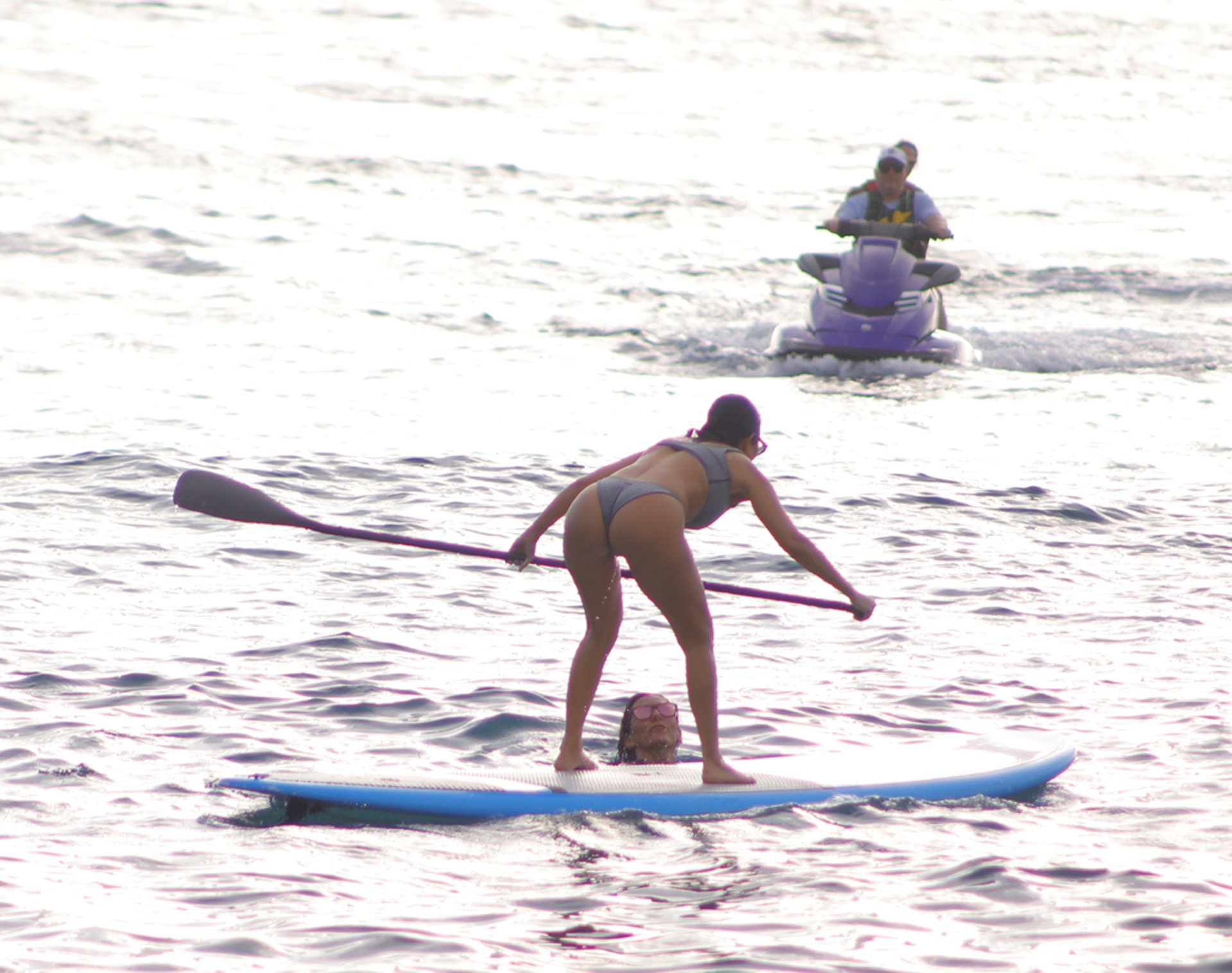 Kourtney Kardashian in Bikini at Beach in Costa Rica