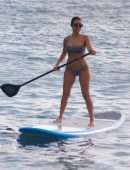 Kourtney Kardashian in Bikini at Beach in Costa Rica