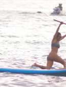 Kourtney Kardashian in Bikini at Beach in Costa Rica