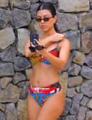 Kourtney Kardashian On Vacation in Costa Rica