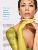 Kourtney Kardashian in Glamour South Africa Magazine - July/August 2019