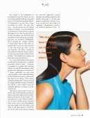 Kourtney Kardashian in Glamour South Africa Magazine - July/August 2019
