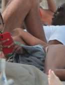 Lais Ribeiro in Bikini at the Beach in Tulum