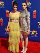 Laura Marano and Vanessa Marano at 2019 MTV Movie and TV Awards in Santa Monica