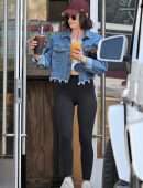 Lucy Hale at Coffee Bean and Tea Leaf in Studio City