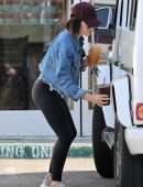 Lucy Hale at Coffee Bean and Tea Leaf in Studio City