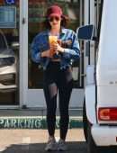 Lucy Hale at Coffee Bean and Tea Leaf in Studio City