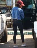 Lucy Hale at Coffee Bean and Tea Leaf in Studio City