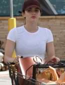 Lucy Hale Grocery Shopping at Ralphs Supermarket in Los Angeles