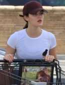 Lucy Hale Grocery Shopping at Ralphs Supermarket in Los Angeles