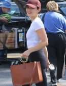 Lucy Hale Grocery Shopping at Ralphs Supermarket in Los Angeles