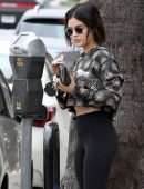 Lucy Hale Booty in Leggings in Studio City
