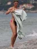 Michelle Hunziker Booty in Bikini in Varigotti