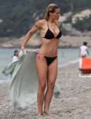 Michelle Hunziker Booty in Bikini in Varigotti