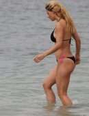 Michelle Hunziker Booty in Bikini in Varigotti