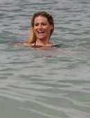 Michelle Hunziker Booty in Bikini in Varigotti