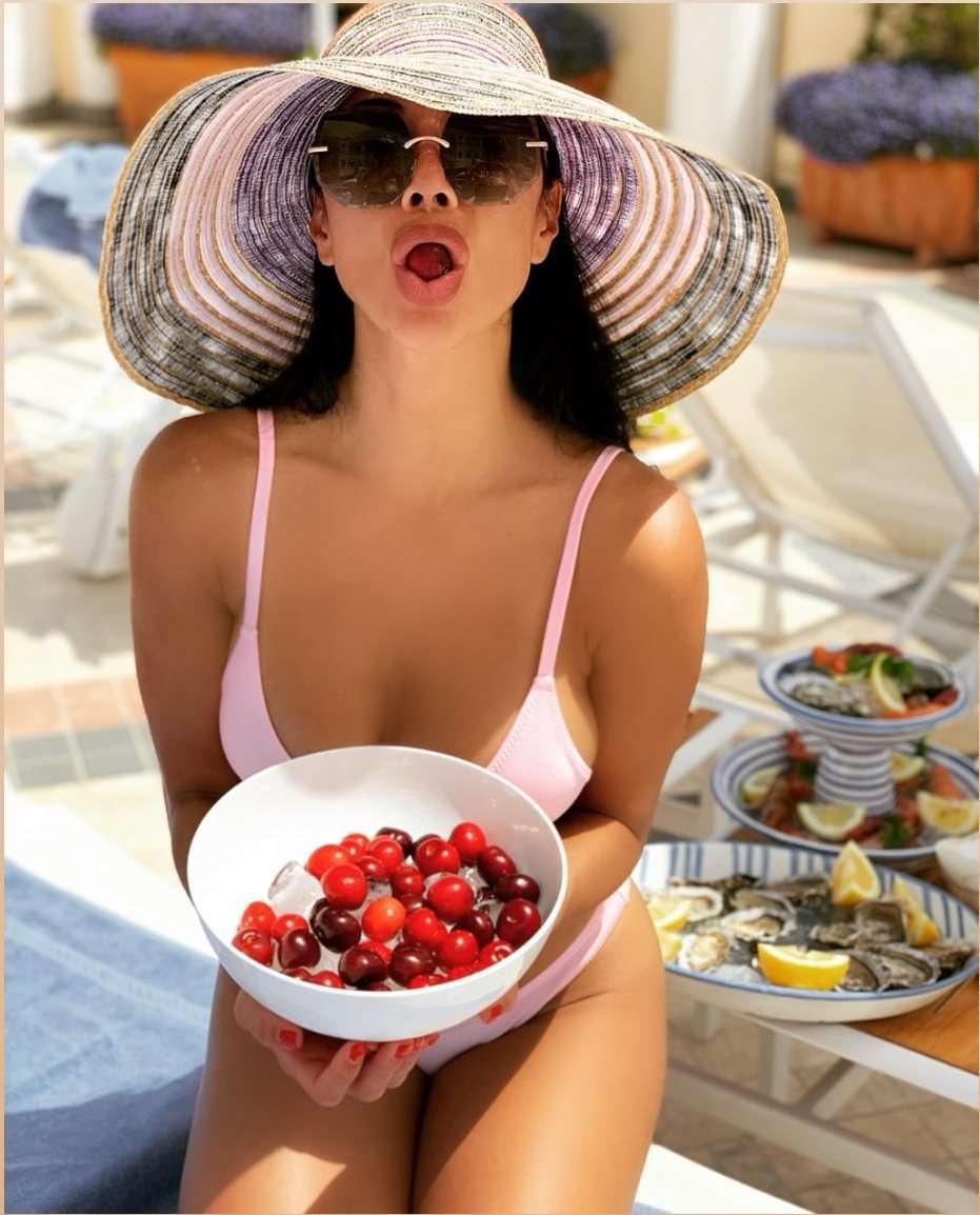 Nicole Scherzinger Booty in Bikini Photoshoot