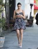 Olivia Culpo Steps Out with Friends at Larchmont Village in Los Angeles