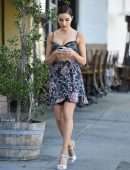 Olivia Culpo Steps Out with Friends at Larchmont Village in Los Angeles