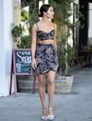 Olivia Culpo Steps Out with Friends at Larchmont Village in Los Angeles