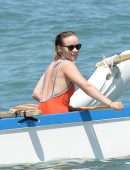 Olivia Wilde Playing at the Beach on her Vacation in Maui