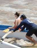 Olivia Wilde Playing at the Beach on her Vacation in Maui
