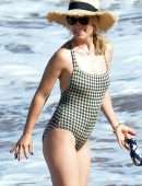 Olivia Wilde in Swimsuit at a Beach in Hawaii