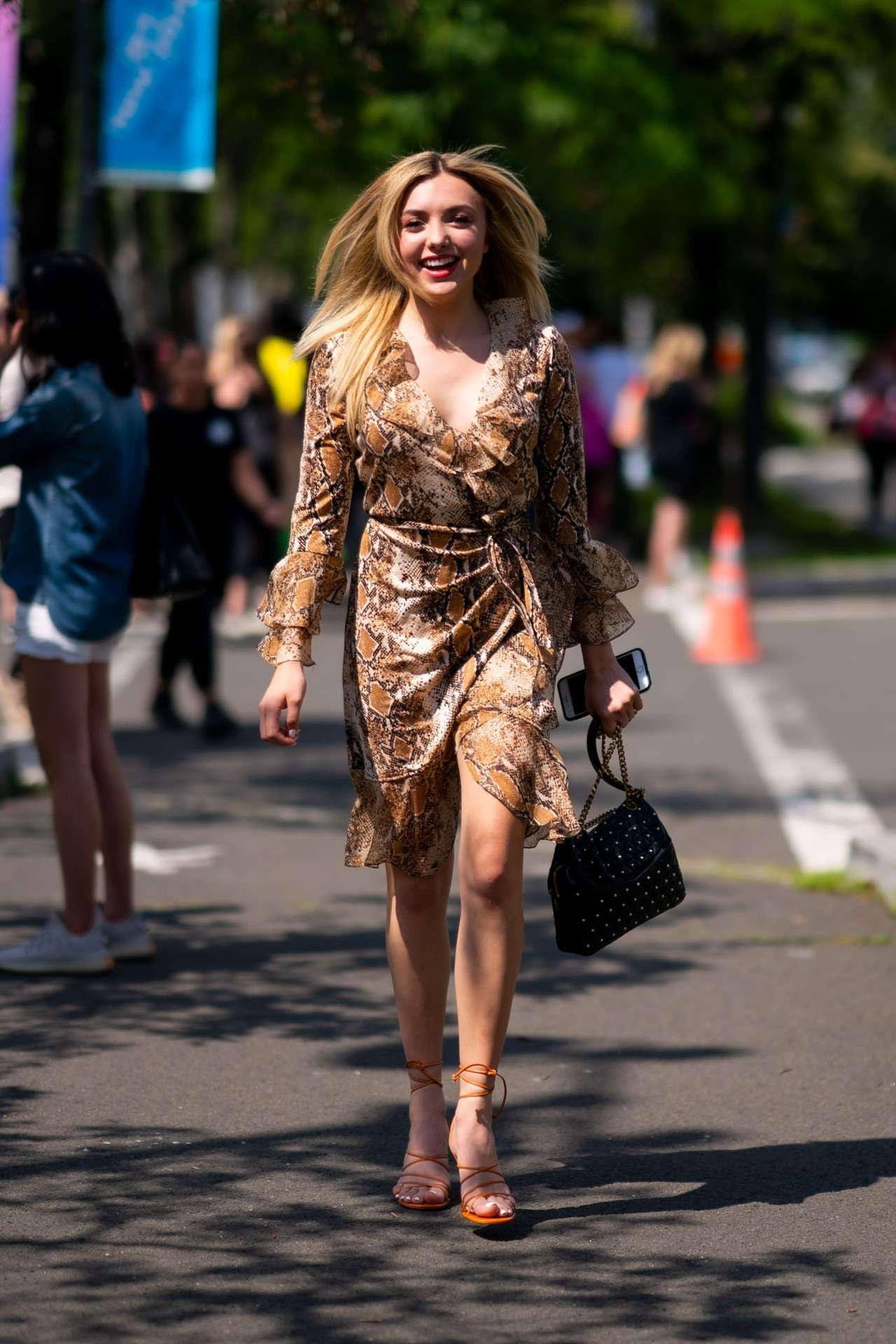 Peyton Roi List Outside POPSUGAR Play/Ground 2019 in NYC