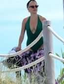 Pixie Lott and Oliver Cheshire Out on Holiday in Formentera