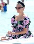 Pixie Lott and Oliver Cheshire Out on Holiday in Formentera