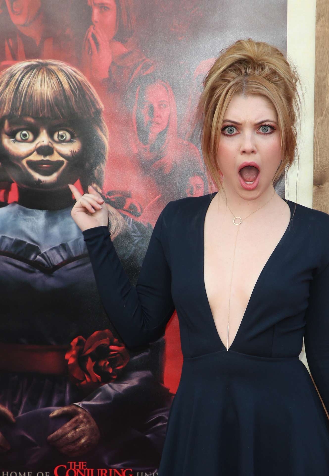 Sammi Hanratty at the Premiere Of Warner Bros. ''Annabele Comes Home'' in Westwood