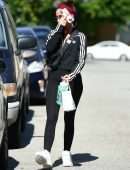 Sarah Hyland Leaving the Shape House in Studio City