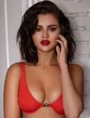 Selena Gomez Modeling Swimsuit For Krahs Swimwear 2019