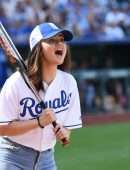 Selena Gomez - Big Slick 2019 Softball Game in Kansas City