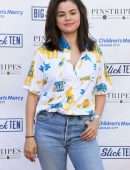 Selena Gomez at Big Slick Celebrity Weekend Bowling Tournament in Kansas