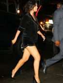 Selena Gomez in Black Shorts, Out in New York