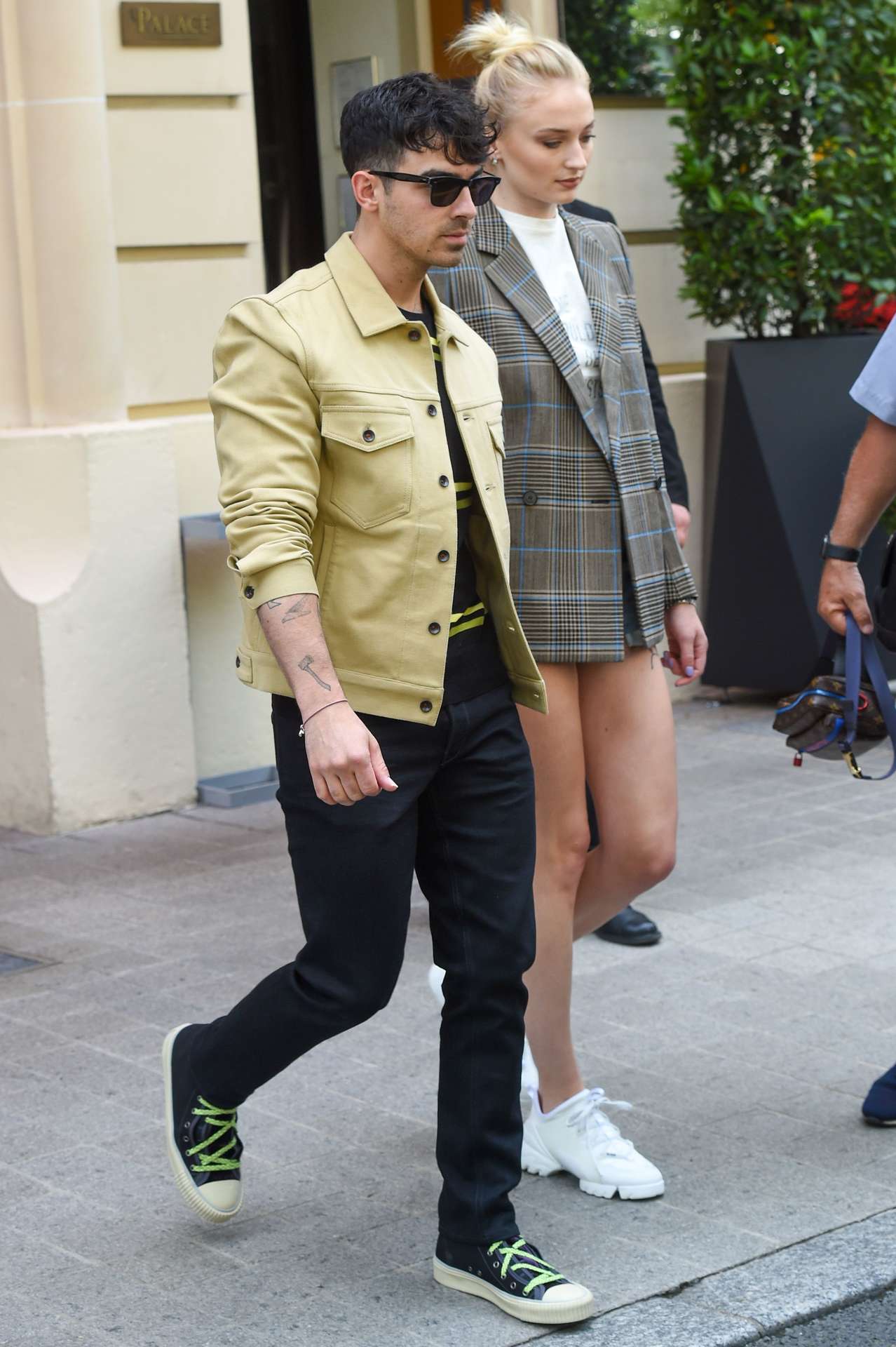 Sophie Turner Leggy, Out in Paris