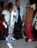 Tinashe Out Together with Friends having Party in West Hollywood