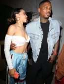 Tinashe Out Together with Friends having Party in West Hollywood