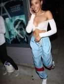 Tinashe Out Together with Friends having Party in West Hollywood
