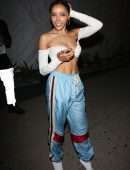 Tinashe Out Together with Friends having Party in West Hollywood