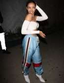 Tinashe Out Together with Friends having Party in West Hollywood