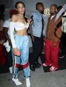 Tinashe Out Together with Friends having Party in West Hollywood