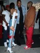 Tinashe Out Together with Friends having Party in West Hollywood