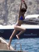 Ursula Corbero in Bikini on Holiday on the Island of Capri