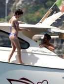 Ursula Corbero in Bikini on Holiday on the Island of Capri