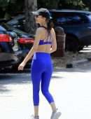 Victoria Justice and Madison Reed heading to the Gym in LA